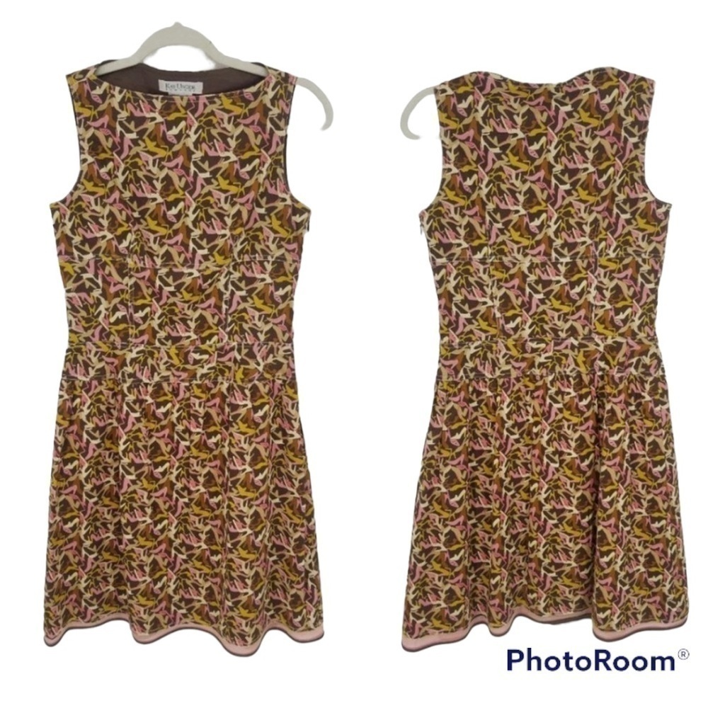 Kay Unger Shoe Print Sheath dress 4